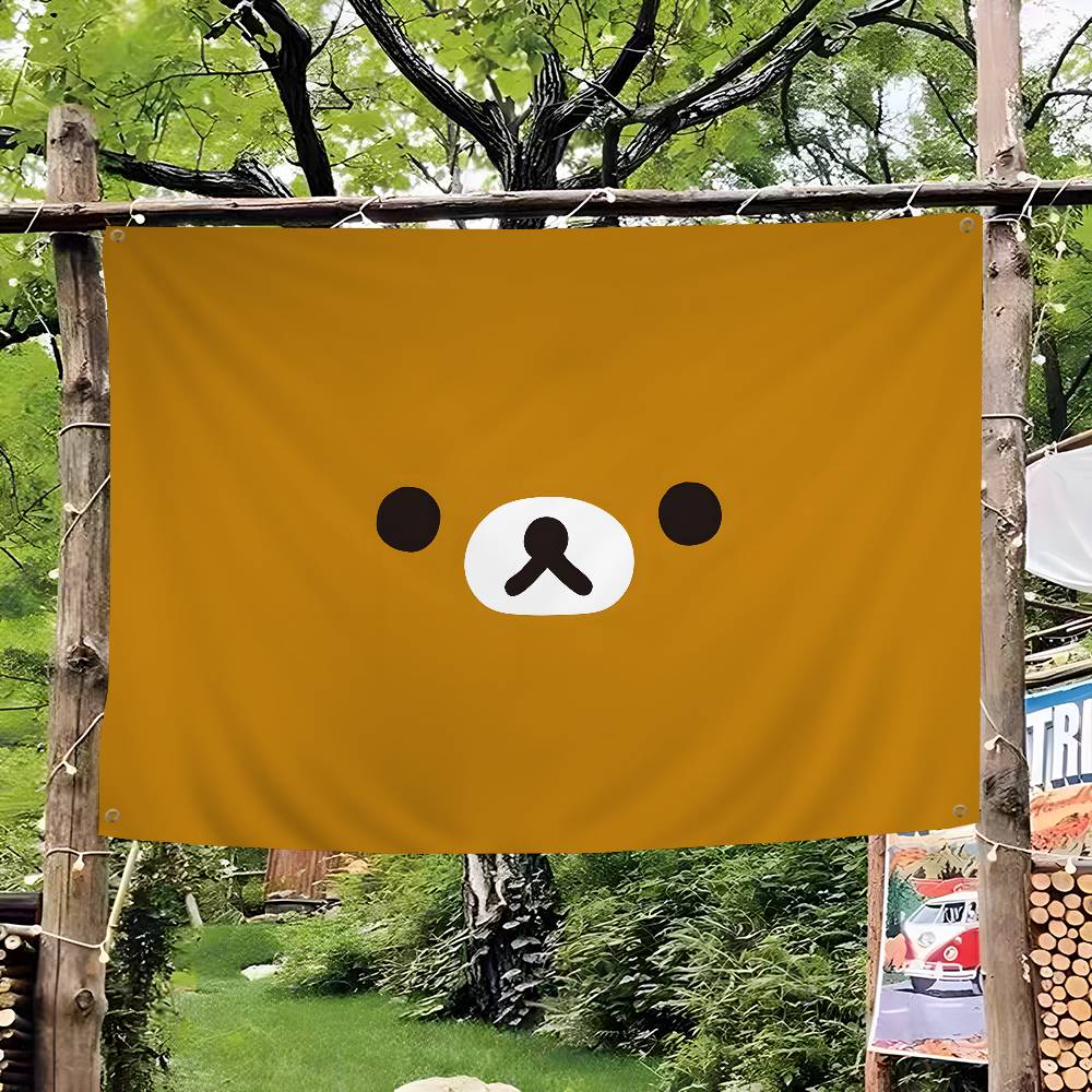 Commercial Printing Companies Usa - R-Rilakkuma Mellow-Comfy Fortgeschrittener Druck Kommerzielle Werbeflagge