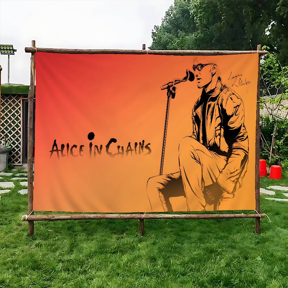 Commercial Printing Companies Usa - Retro-Musik Alice In Chains Advanced Printing
