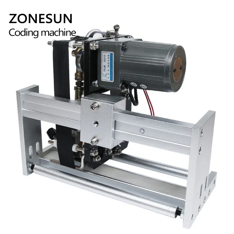 Commercial Ribbon Printing Machine - ZONESUN Hot-Ribbon-Etikettendrucker für Verfallsdatum-Codierung, geeignet für
