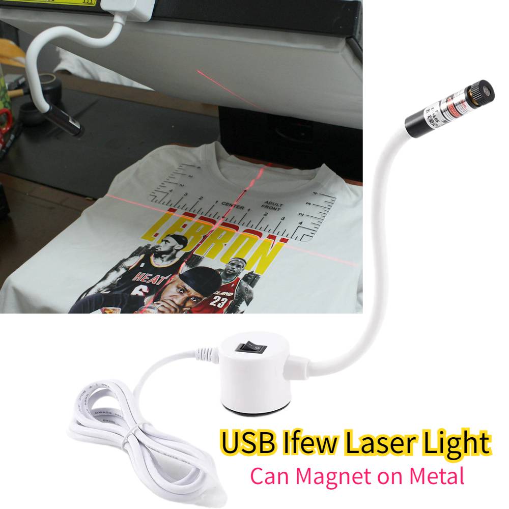 Commercial Printing Press - DTF Zubehör USB Laserpointer Kreuzmagnet Transfer