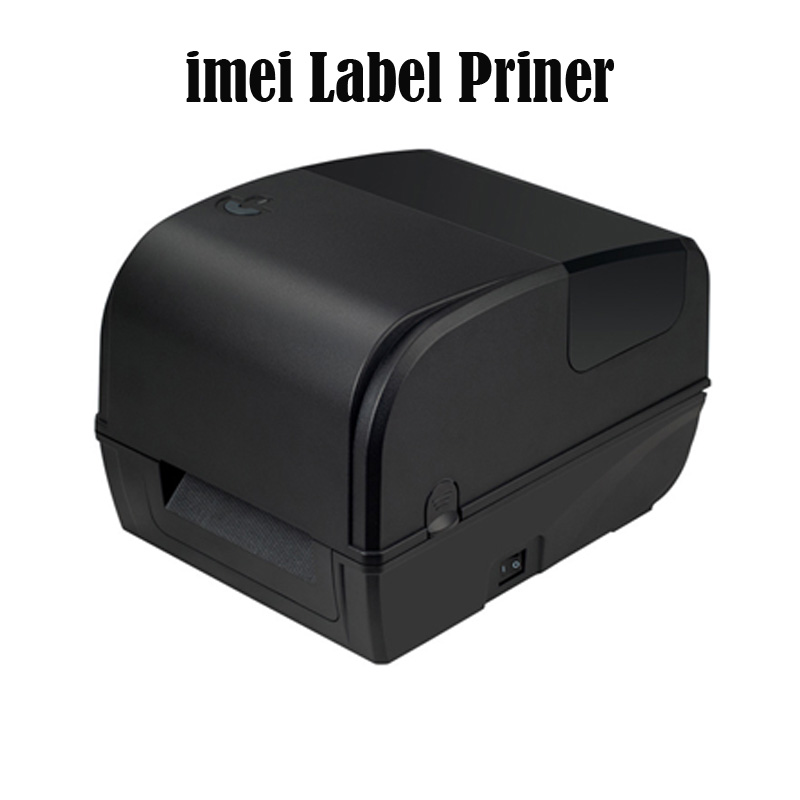Commercial Ribbon Printing Machine - HS-3064 Thermotransfer-Etikettendrucker 300dpi Pflegeetiketten-Druckmaschine mit Schneidegerät