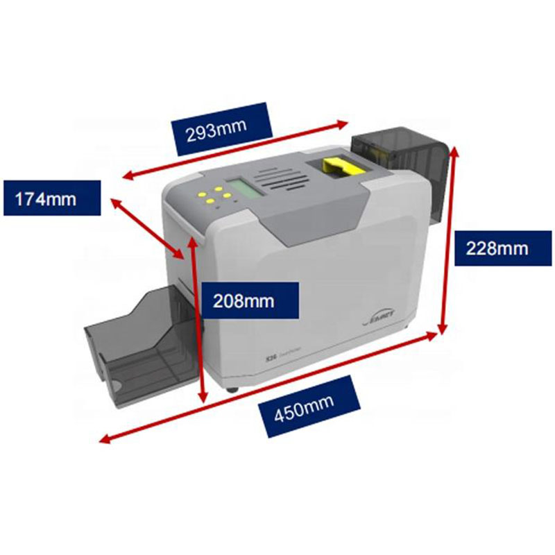 Commercial Ribbon Printing Machine - Seaory S26 ID-Kartendrucker-Maschine, einseitiger Druck für