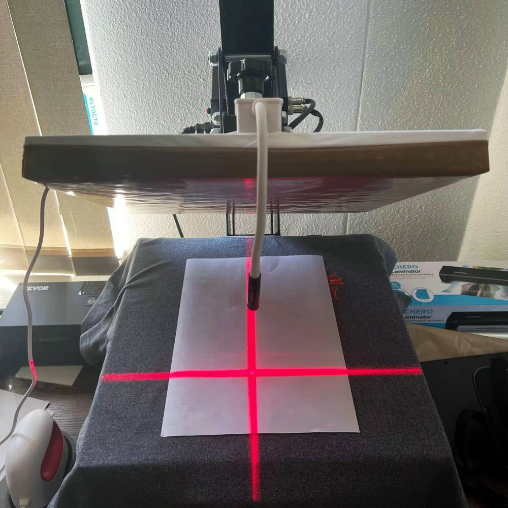 Commercial Printing Press - USB-Laser-Lokalisierungsgerät für DTF-Druck und DTG-Druck, Näh-Positionierungsset,