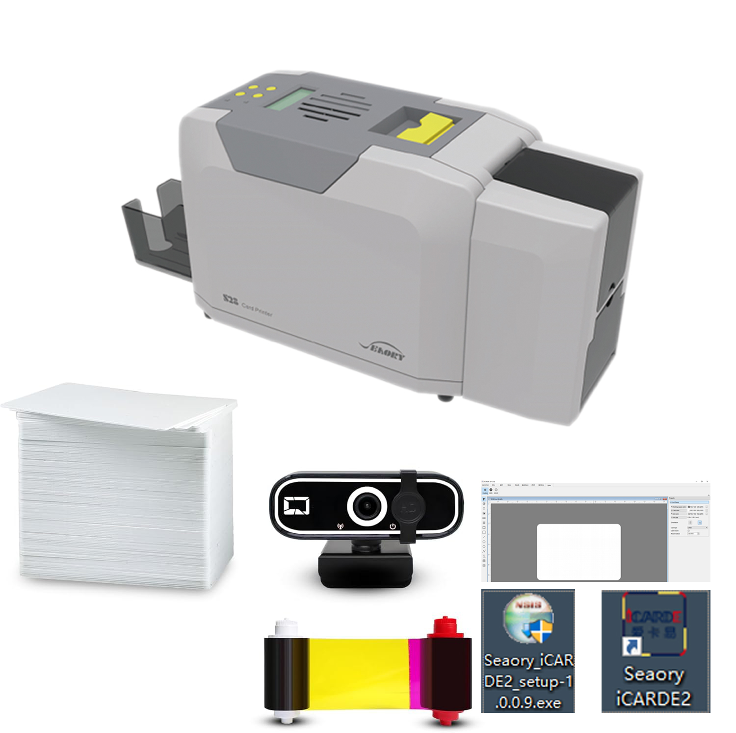 Seaory S28 Doppelseitige ID-Ka – Commercial Ribbon Printing Machine Bewertung und Preis