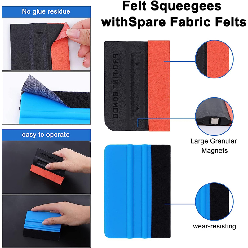 40Pcs Auto Fenster Tönung Kit  – Screen Printing Squeegee Bewertung und Preis