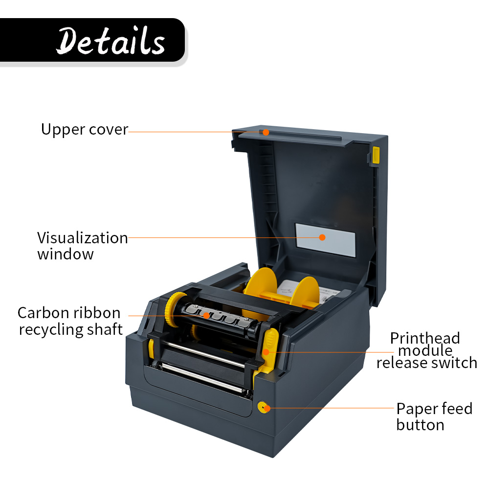 Fabrikpreis 300dpi/600dpi Wärm – Commercial Ribbon Printing Machine Bewertung und Preis