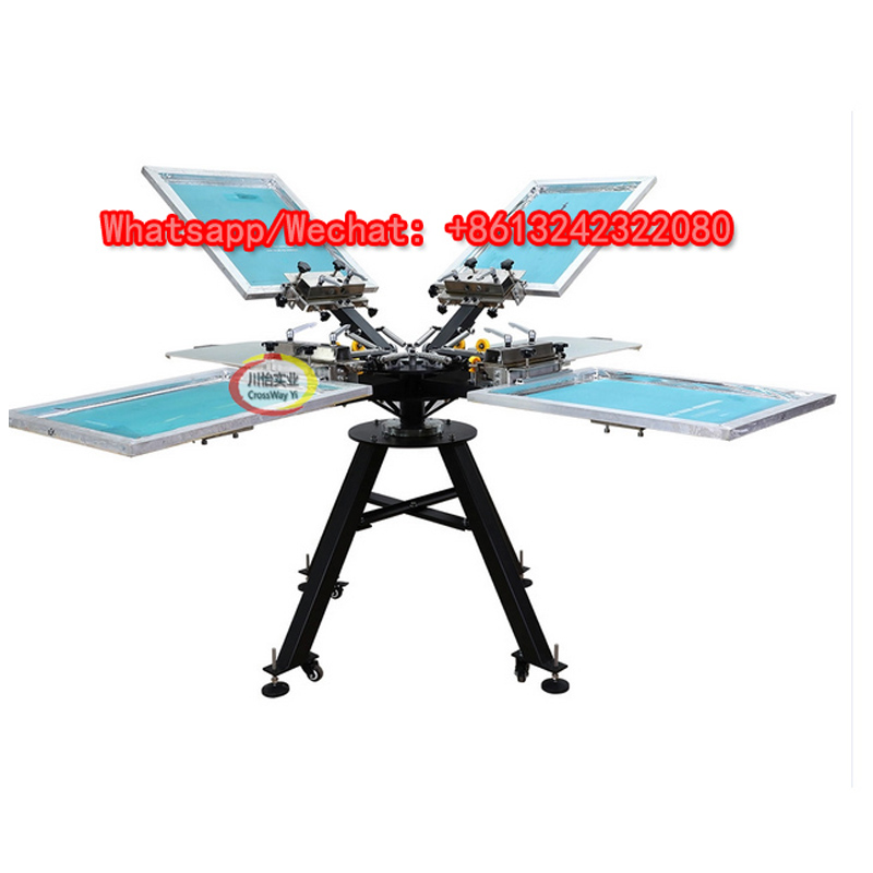 4-Farben-Siebdruckmaschine für – Commercial Ribbon Printing Machine Bewertung und Preis