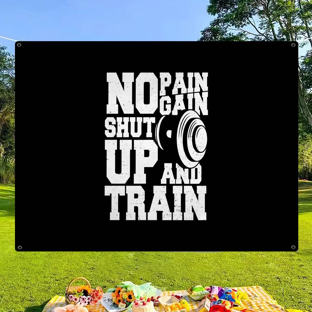 No Pain No Gain GYM Hochwertig – Commercial Printing Companies Usa Bewertung und Preis