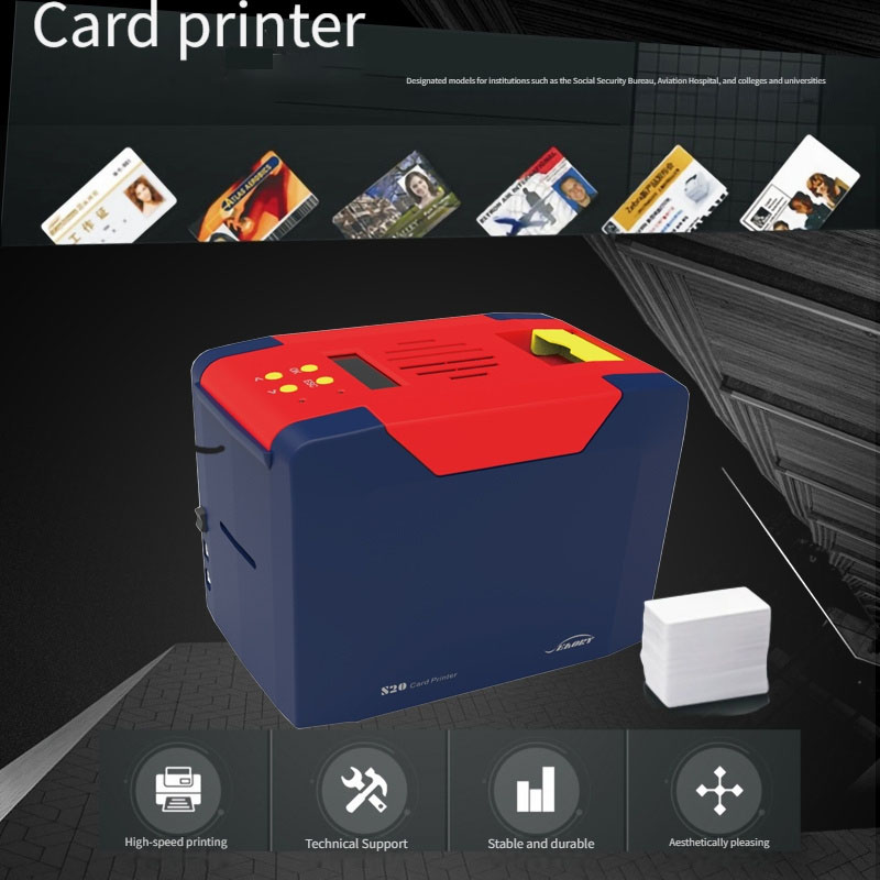 ID-PVC-Kartendrucker Manuell E – Commercial Ribbon Printing Machine Bewertung und Preis