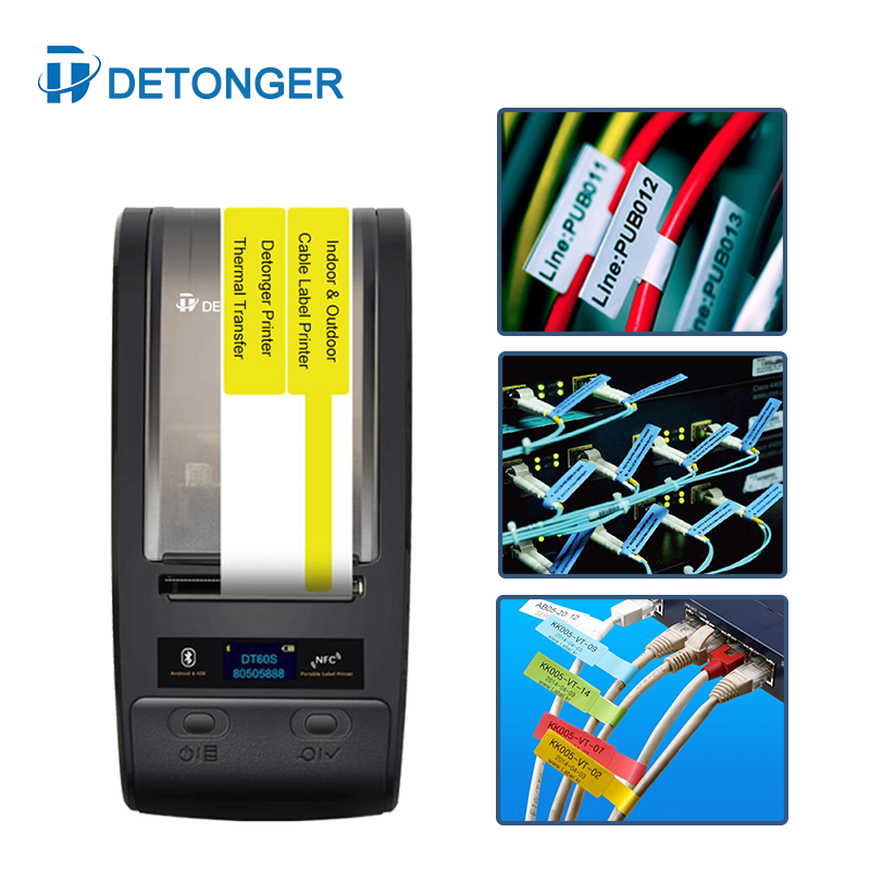 DETONGER DT60S Tragbare Thermi – Commercial Ribbon Printing Machine Bewertung und Preis