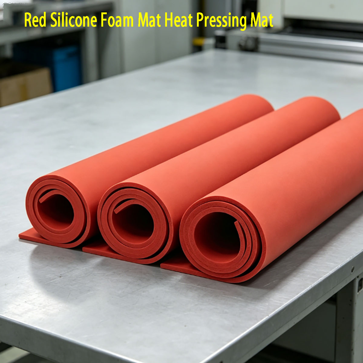 Rote Silikon-Schaumstoffmatte, – Commercial Printing Press Bewertung und Preis